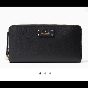 ♠️🖤 kate spade classic black wallet